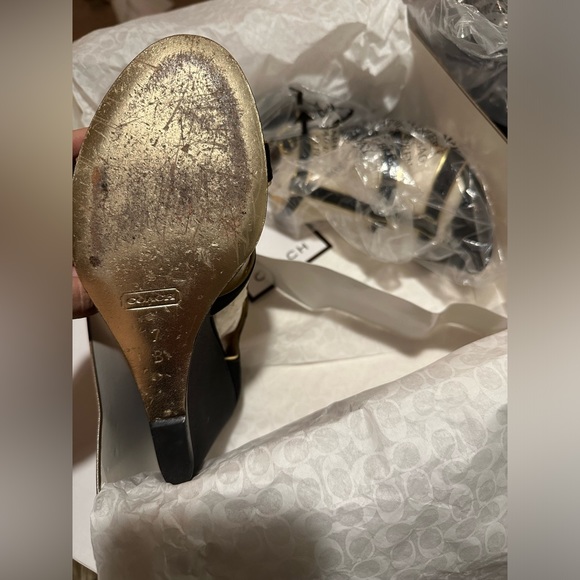 Coach Trixy Wedge Heels - Picture 8 of 11